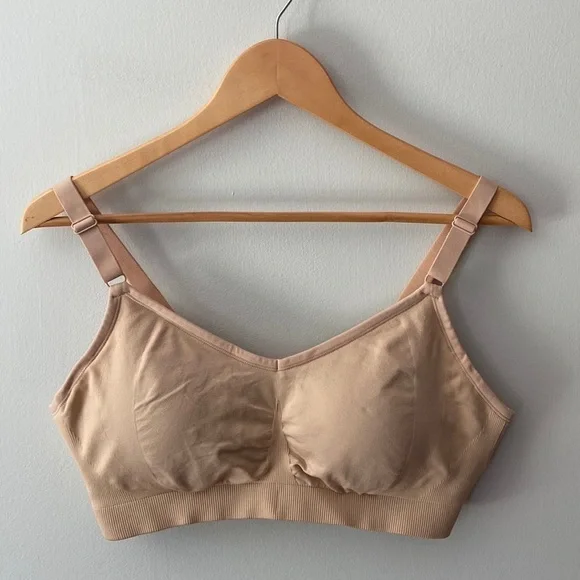 Knix Good to Go Seamless Bra Warm Sand Size XXL - Picture 2 of 14